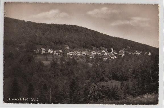 Ansichtskarten: Himmelried SO Ortsansicht Nr.5064 ,  1948 – Gebraucht aus Solothurn von Bepposol