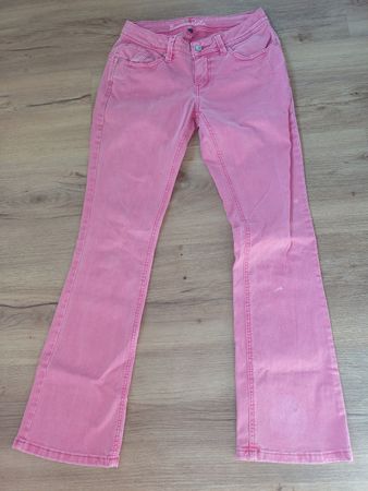 Jeans Buena Vista Malibu-Zip Bootcut pink Grösse XS