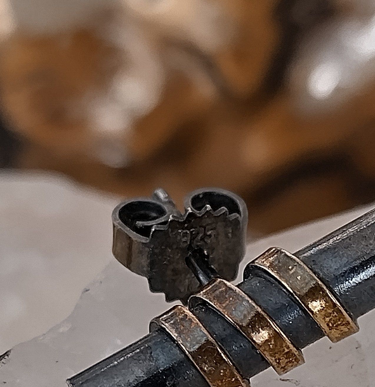 Orecchini pendenti & Orecchini a lobo: OHRRINGE SILBER 925 GESCHWÄRZT – Usato da Romanshorn venduto da BoutiqueA 3