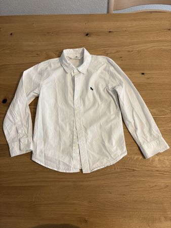 H&M White Cotton Shirt Boy's Size 6-7 Years - new