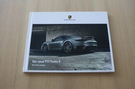Porsche 911 Turbo S Hardcover Prospekt 3/2020