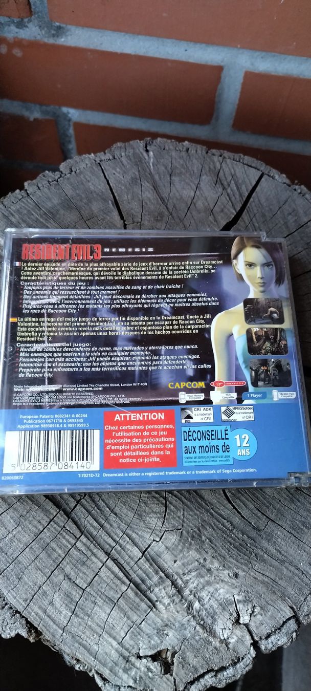 Giochi: Dreamcast Resident Evil 3 Nemesis – Usato da Muttenz venduto da Mammeli2000 1