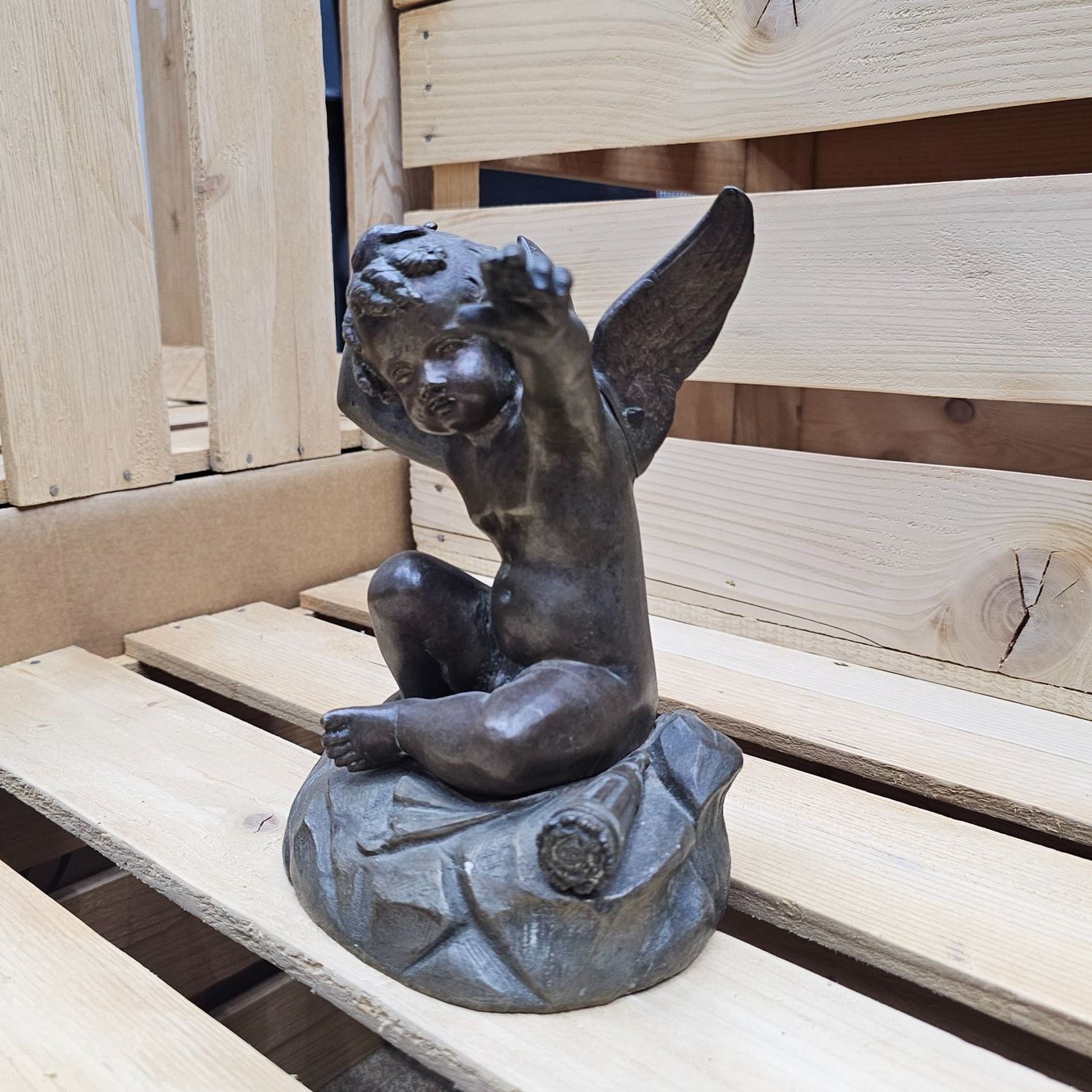 Statuette: Statue ange en bronze – Usato da Vétroz venduto da ETERNYA.ART