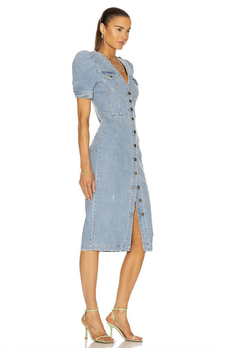 Cult Gaia Vestiti: Retrofête Annie Jeans-Kleid Grösse M – Usato da Zürich venduto da kiflicaodcokolade 1