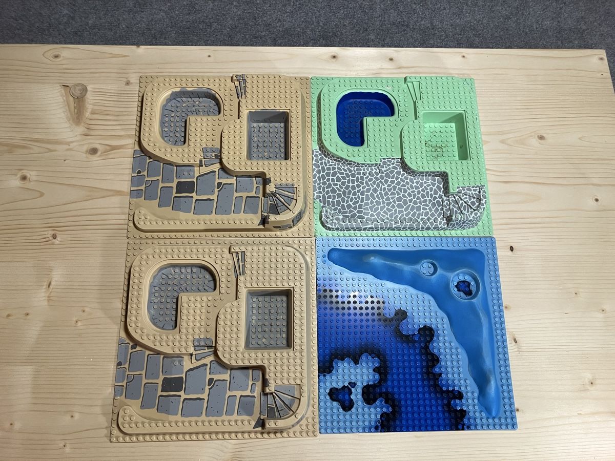 Lego Baukästen: Lego Sonder 3D Platten  – Gebraucht aus Luzern von windundsichtschutz