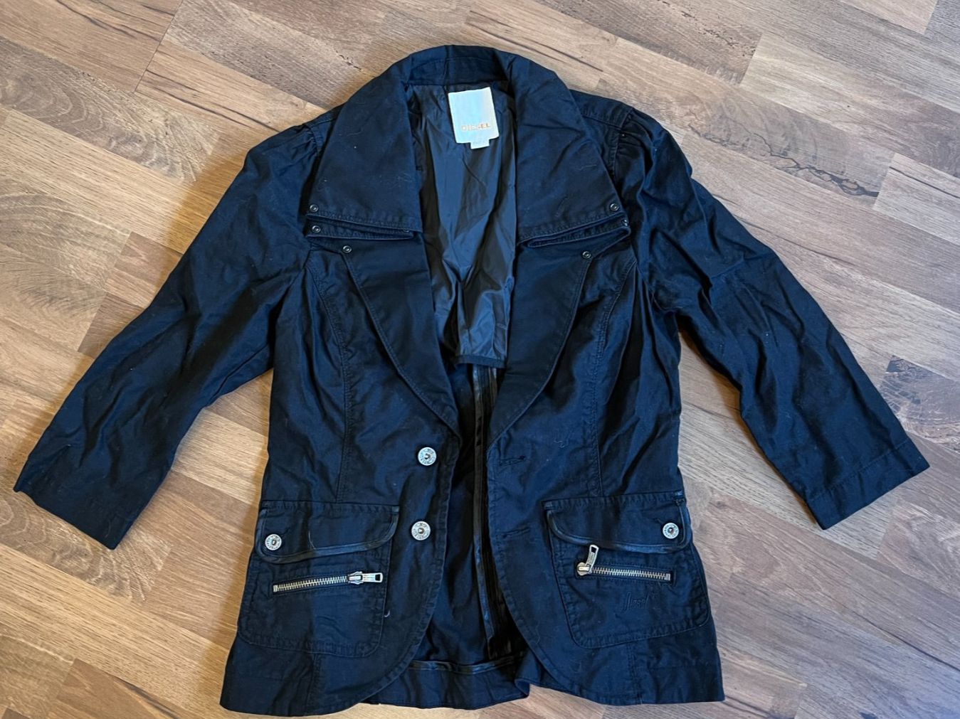 Diesel Giacche: Schwarzer Blazer von Diesel Grösse S – Usato da Hondrich venduto da Greppen37