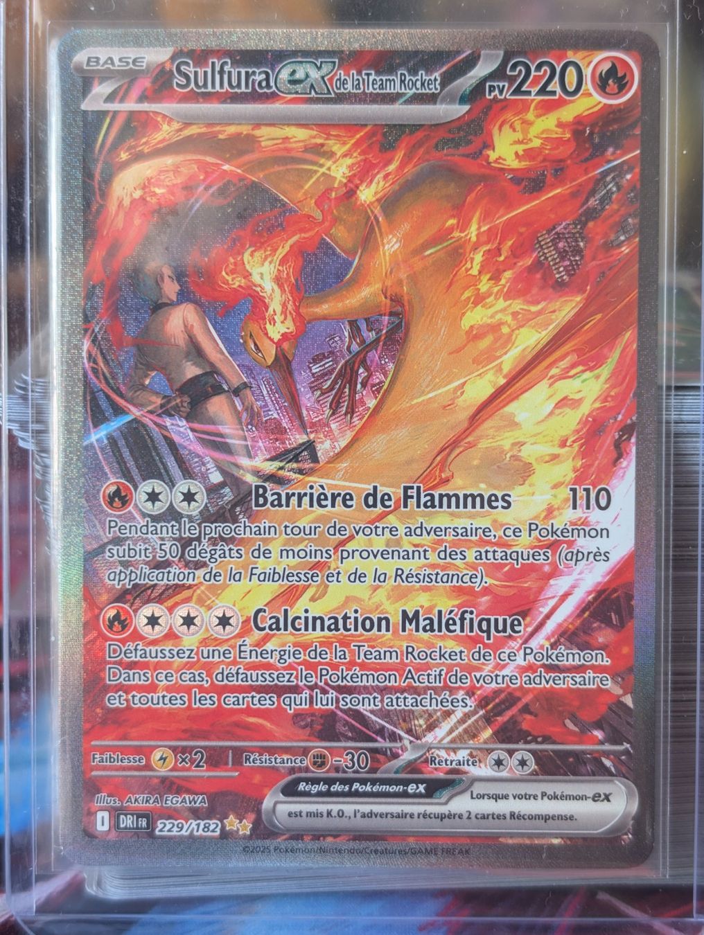 Pokémon Sammelbilder & Trading cards: Sulfura EX de la Team Rocket 229/182 – Gebraucht aus Meyrin von ant_75qm