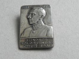 Abzeichen Militär Armee Bündner Soldaten Tage Chur 1931