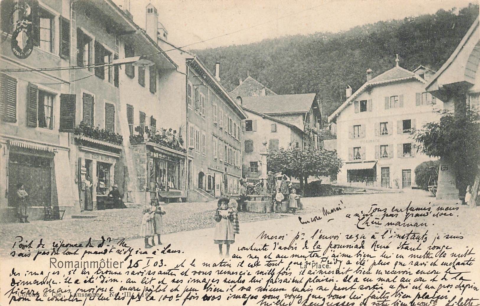 Cartes postales: Romainmotier – D'occasion à Biasca par Blenio71