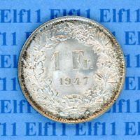 CHF___1.00 1947 stgl 1 Franken