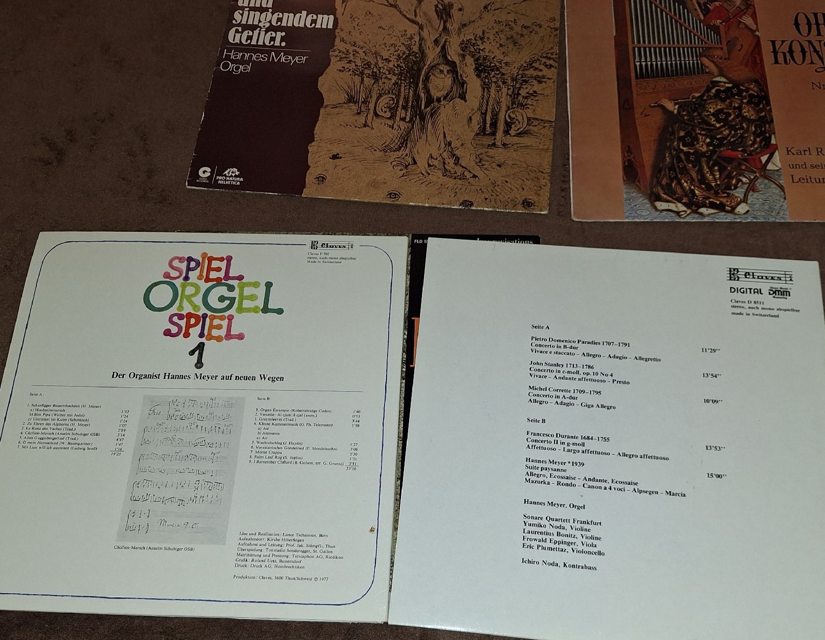 Dischi in vinile: Schallplatten, Orgelmusik  – Usato da Winterthur venduto da Goldpipau 3