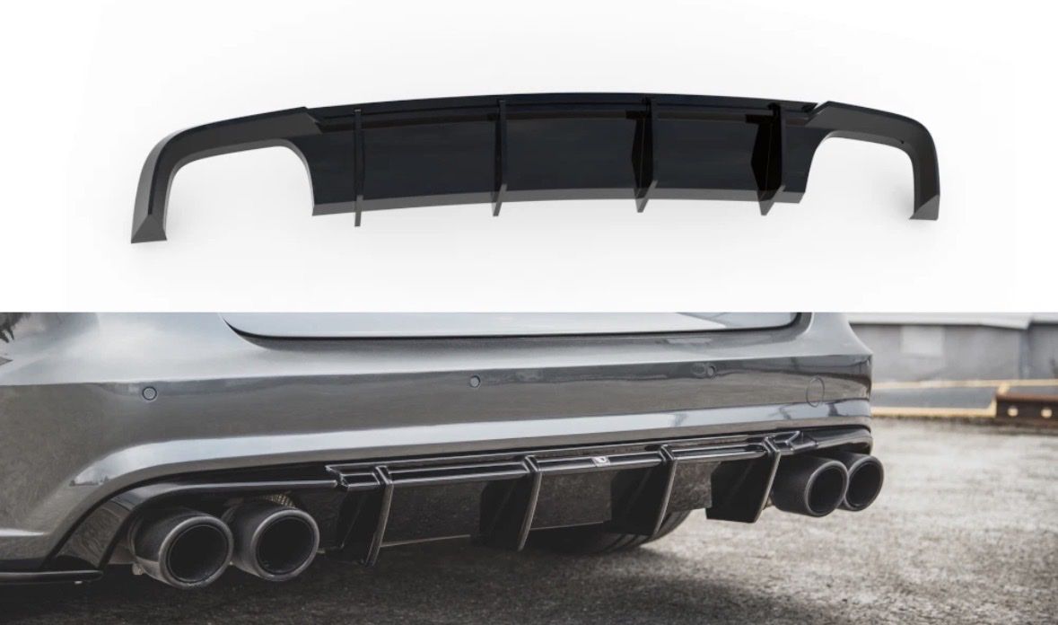 Audi Tutti pezzi di ricambio auto: Audi A6 C7 Facelift MAXTON Diffusor V.2 – Nuovo e nell'imballaggio originale da Märstetten venduto da hlacika88 2