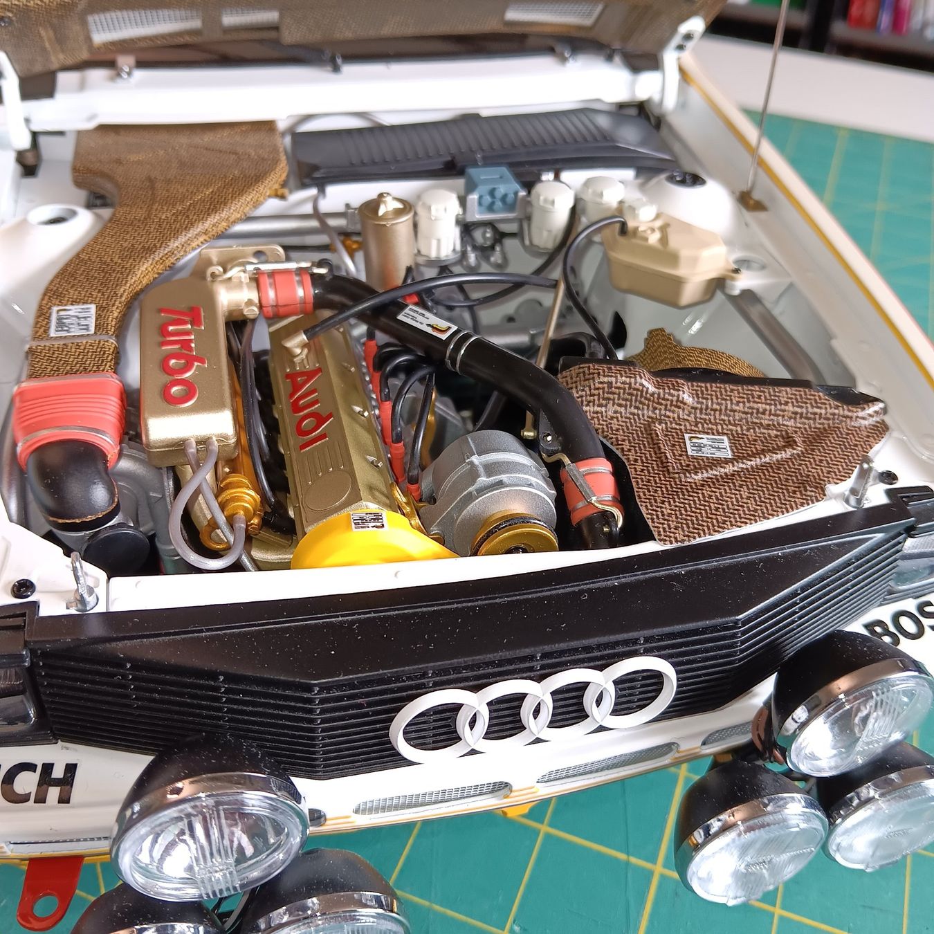 Audi Modellini d'auto: Audi Quattro Rally 1:8 von Centauria.it – Nuovo (secondo la descrizione) da Rickenbach ZH venduto da pomocar 9