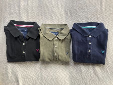 3x American Eagle Polo Frauen - Gr. M - gebraucht
