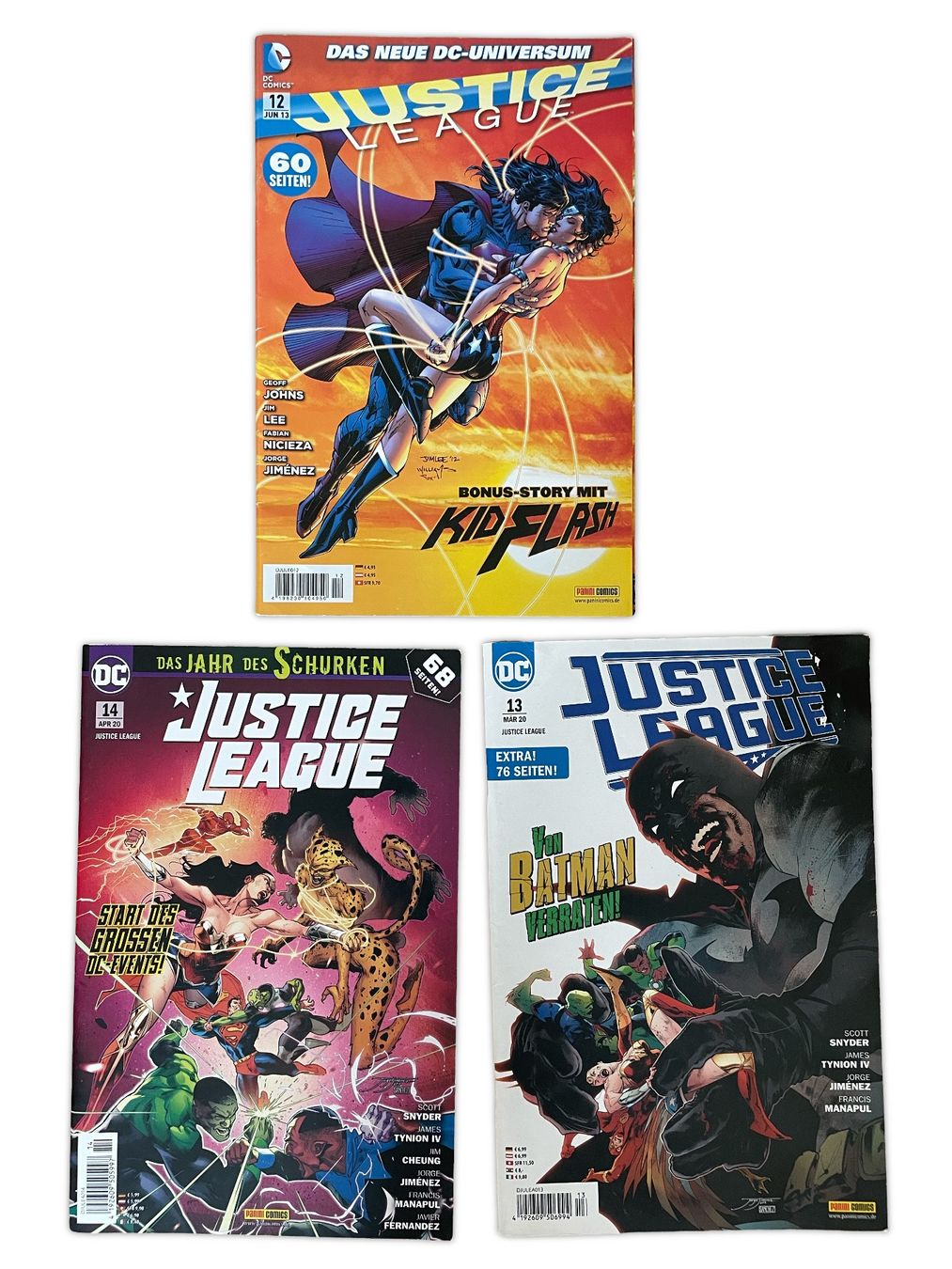 Fumetti: Justice League Comic Bundle – 3 Hefte – DC – Usato da Flawil venduto da nadia98