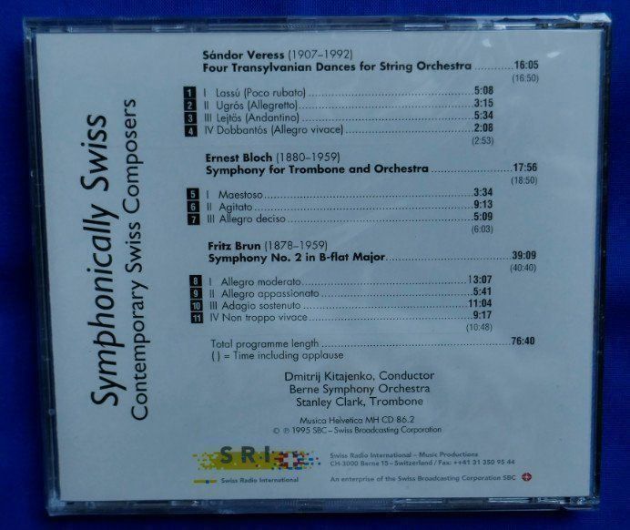 CD: Symphonicaly Swiss – Nuovo e nell'imballaggio originale da Allmendingen b. BE venduto da MMC-MuMeCo 1