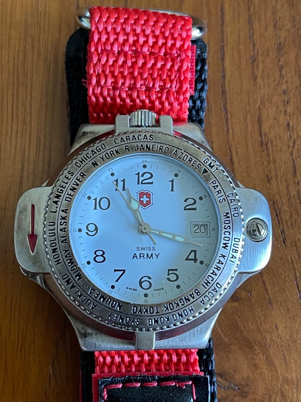 Michel Jordi Orologi: Zeno Swiss Army Armbanduhr mit Kompass – Nuovo (secondo la descrizione) da Hessigkofen venduto da lamdanreisen