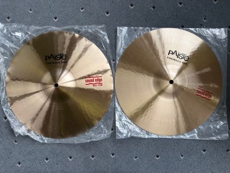 Paiste Formula 602 Sound Edge 14" Hi-Hat, roter Stempel