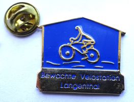 Pin Fahrrad Bewachte Velostation Langenthal