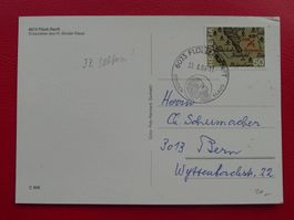 Stempelfehler von FLÜHLI-RANFT, 33.8.86 - gesucht !