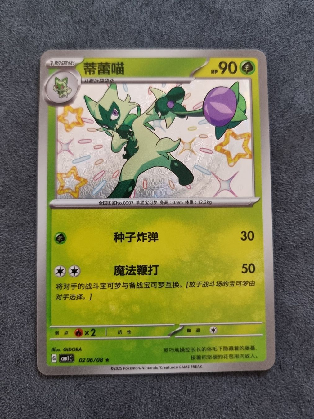 Pokémon Sammelbilder & Trading cards: Pokemon CBB1C Gem Pack - Feliospa Shiny 0206/08 – Neu (gemäss Beschreibung) aus Roggwil BE von S_Cards