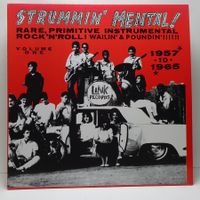 V.A. - Strummin' Mental (LP) Rare Primitve Instrumental Rock