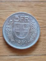 5 Franken 1950 - Silber - Top-Stück!