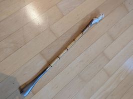 Schuhlöffel Lang 540 mm, mit Frauenkopf und Löffel aus Horn