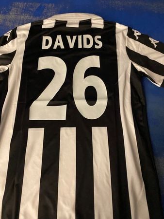 Davids Juventus Trikot Jersey Maillot Maglia Gr. L