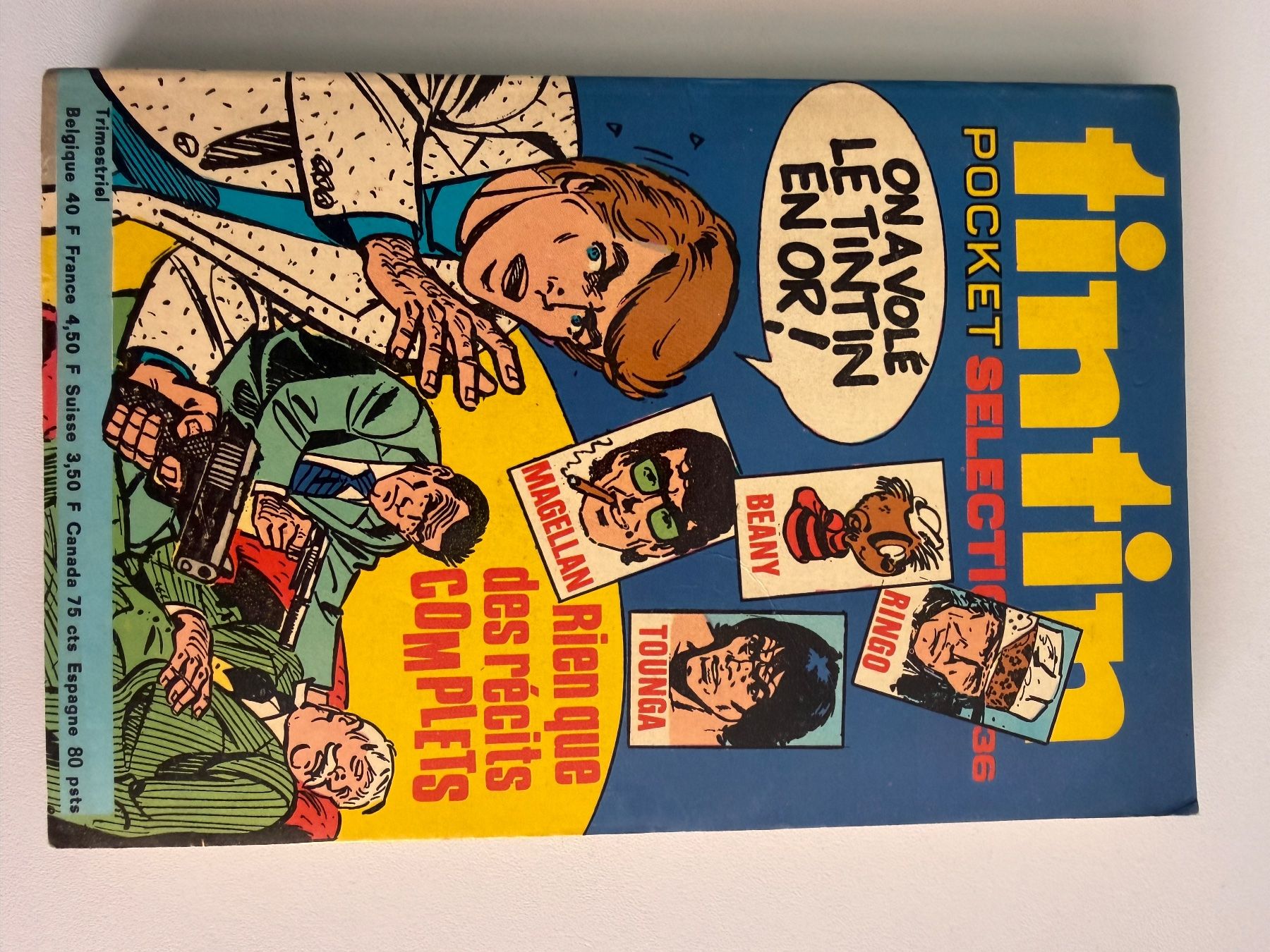 Comics: Tintin Pocket Selection 36 (1977) – Gebraucht aus Fribourg von J334455
