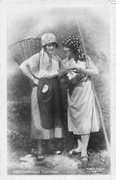 SALUTE di TICINO - cartolina 1927 COSTUMI