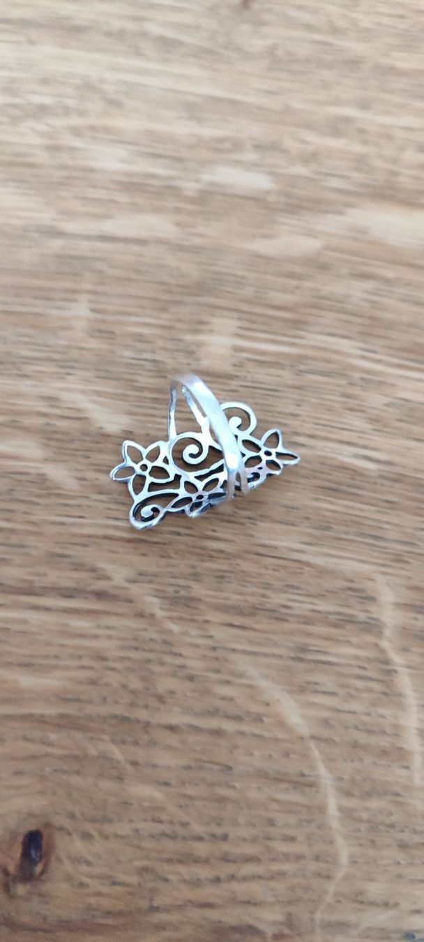 Christ Bagues: Silber Blumen Ring 925 – D'occasion à Chur par djovanna 2