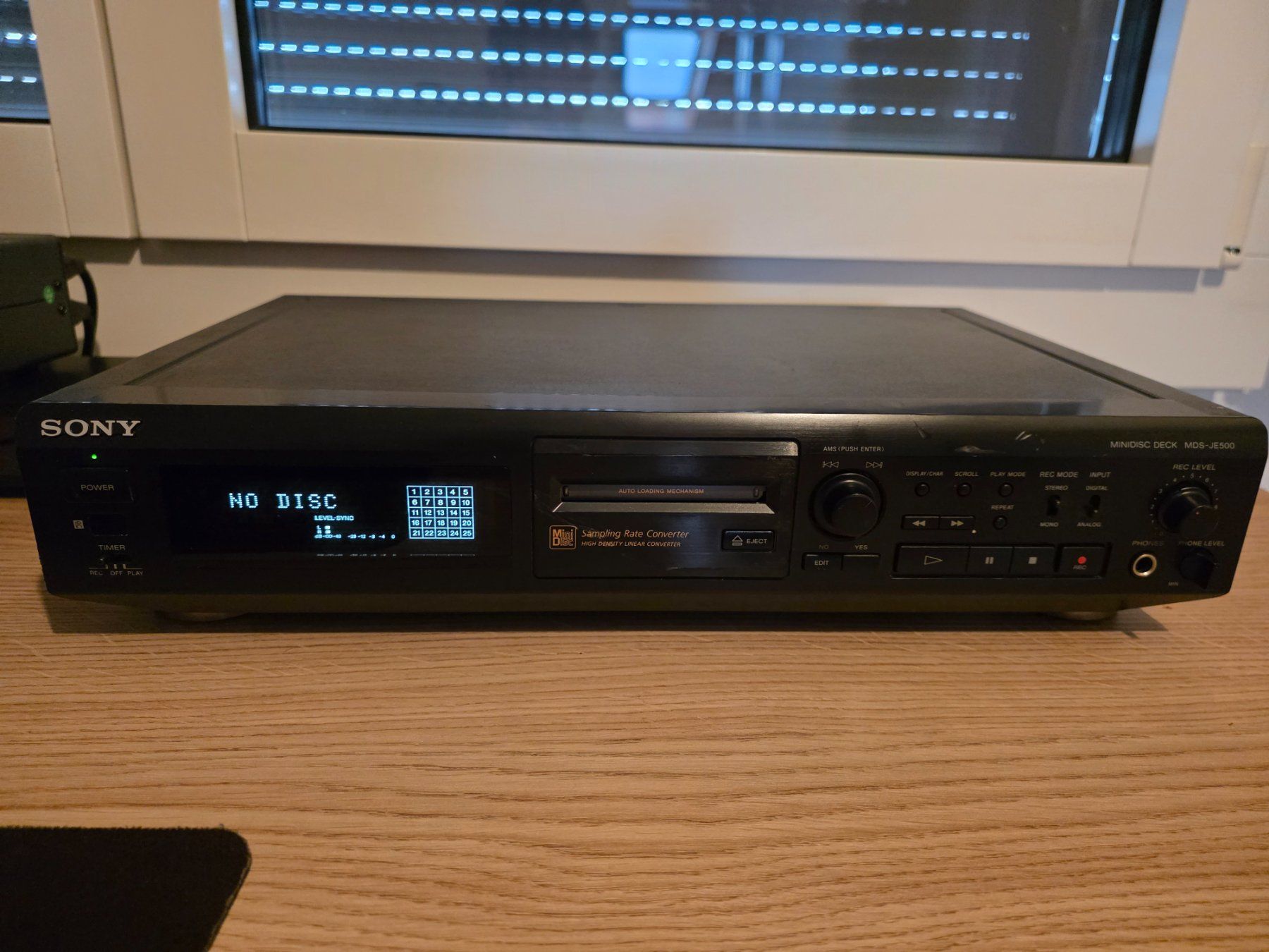 Minidisc: Minidisc Rekorder MDS-JE500 – Gebraucht aus Brüttisellen von Rumpelpumpel
