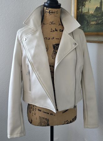 Kunstlederjacke, Gr. M ,Neu
