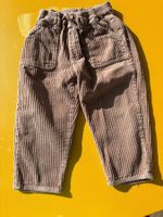 ZARA hellbraune Manchesterhose Gr. 104