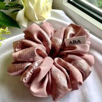 Luxus Scrunchie Chiffon - Handgemachte - Unikat - Neu!