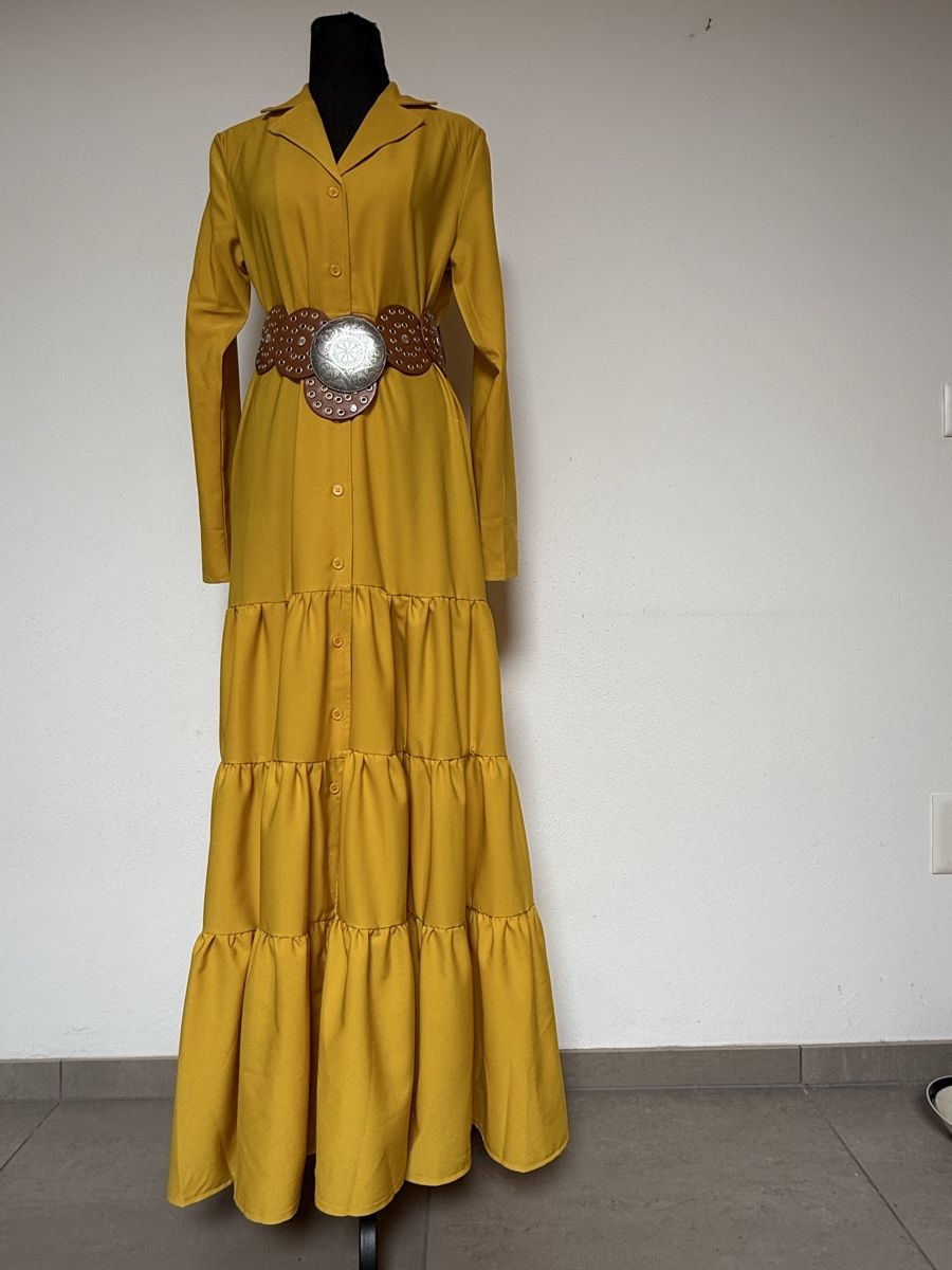 Kleider: Boho Mantelkleid mit Stoffgürtel – Neu und originalverpackt aus Sigriswil von ck56