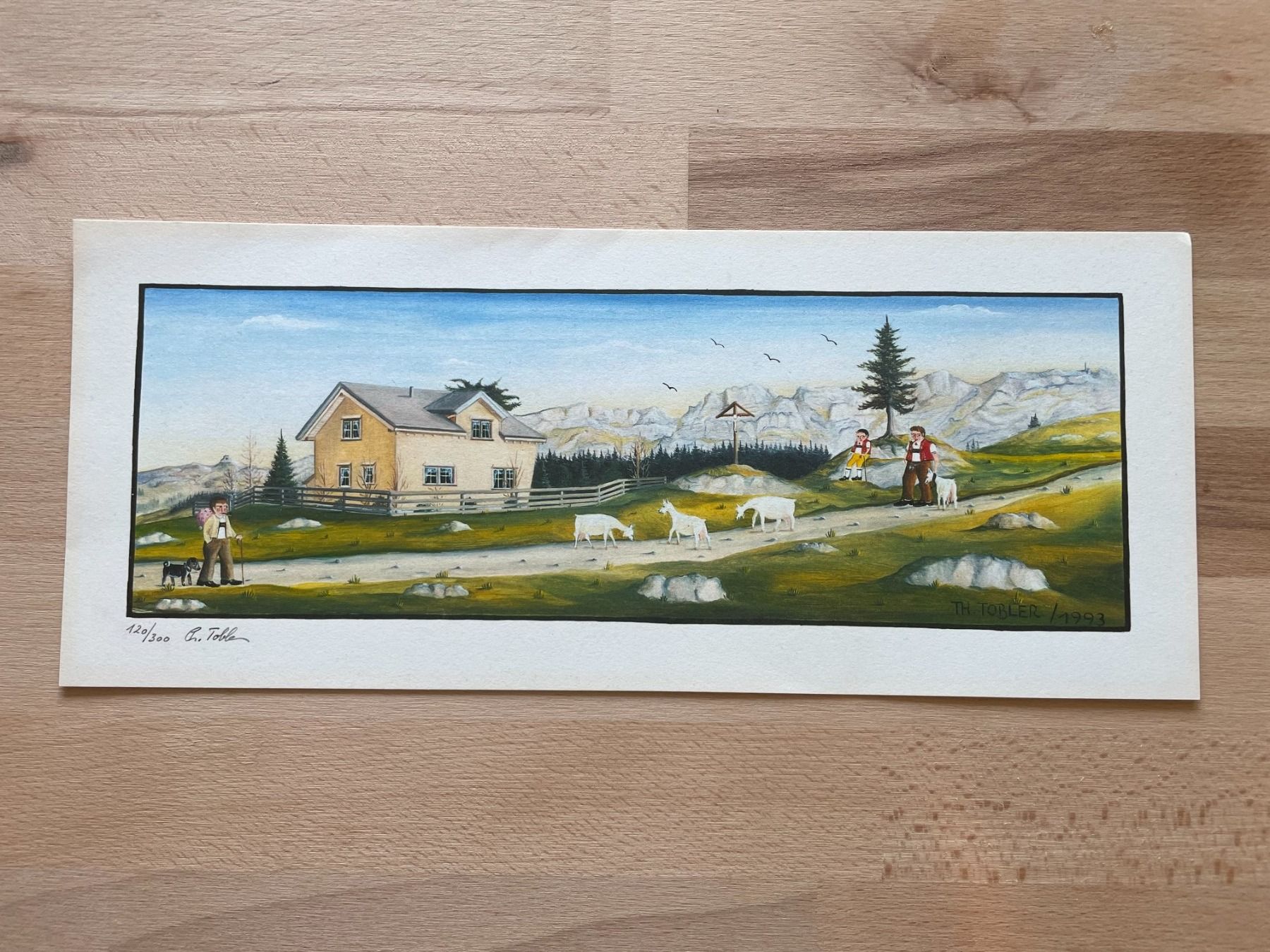 Fotografie &  Plakate: Appenzellerbild / Theres Tobler / Handsigniert / 1993 – Gebraucht aus Basel von
