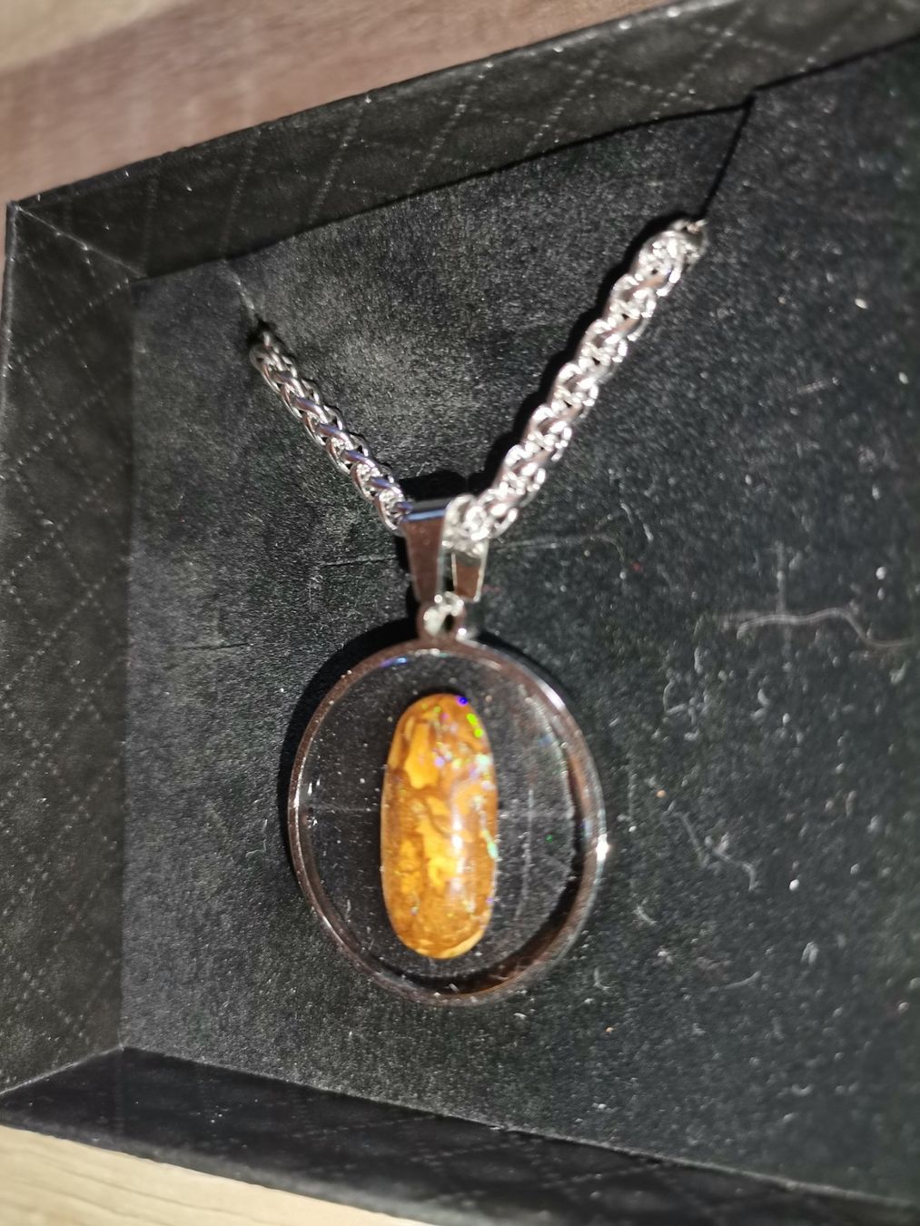 Ciondoli: Boulder Opal Halskette – Nuovo (secondo la descrizione) da Altstätten SG venduto da MainStones 3