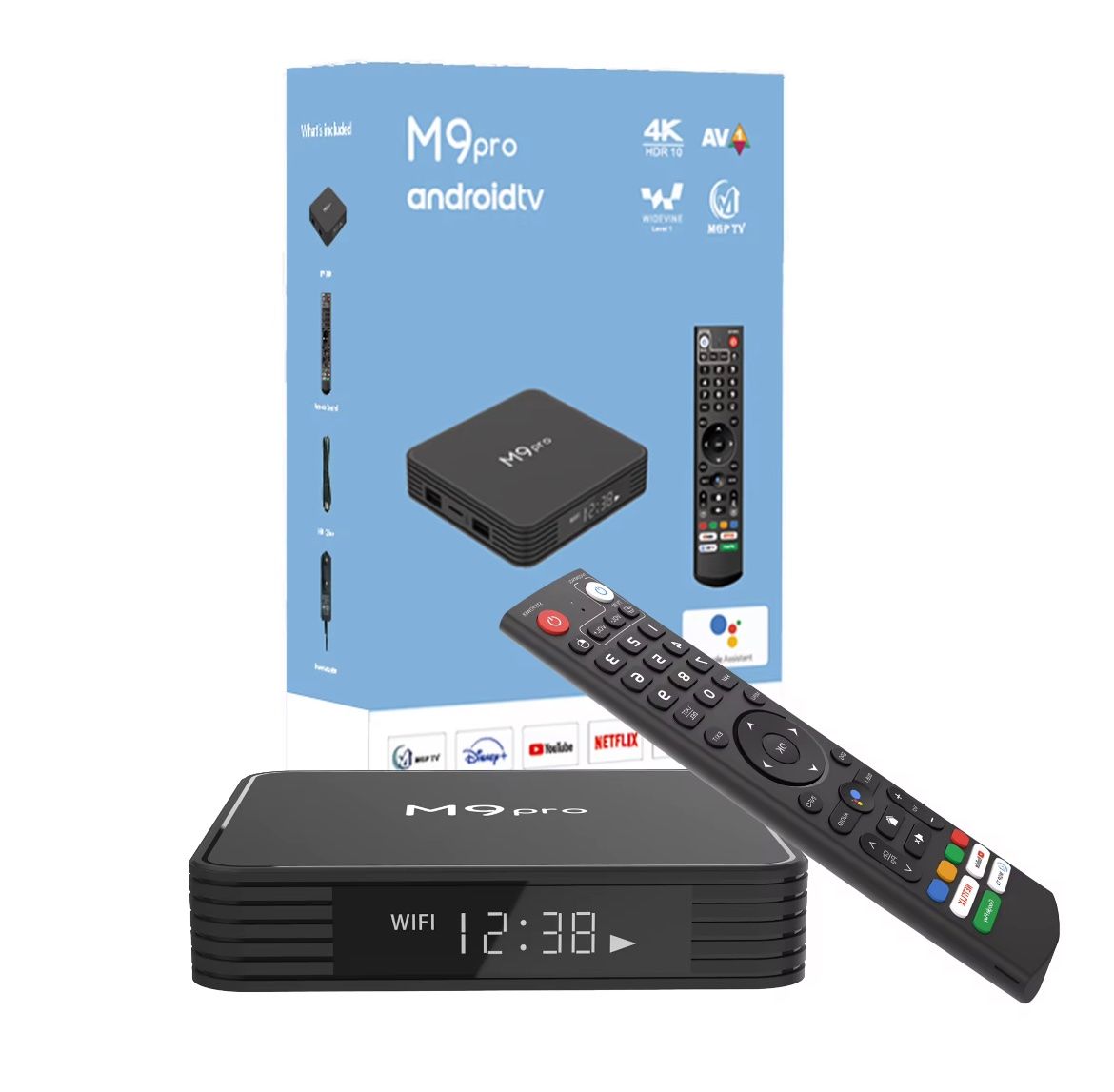 Lettore multimediale & Streamer: M9 Pro TV Box , puce Amlogic S905X4, – Nuovo e nell'imballaggio originale da Le Locle venduto da bakoss
