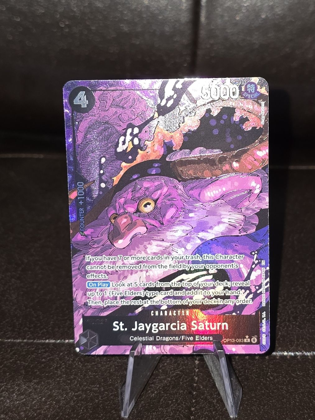 Bandai Carte collezionabili: St. Jaygarcia Saturn - OP13-083 – Nuovo (secondo la descrizione) da Bronschhofen venduto da dvnb