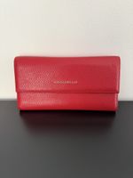 Coccinelle Damen Portemonnaie Rot Echtleder Original Wie Neu