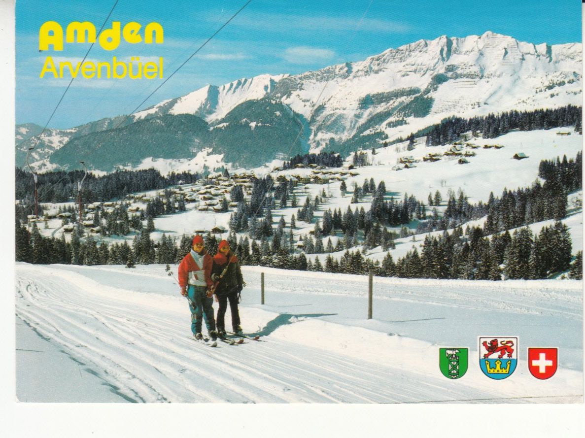 Cartoline postali: Amden Arvenbühl 1993 – Usato da Bürglen TG venduto da StampGraf