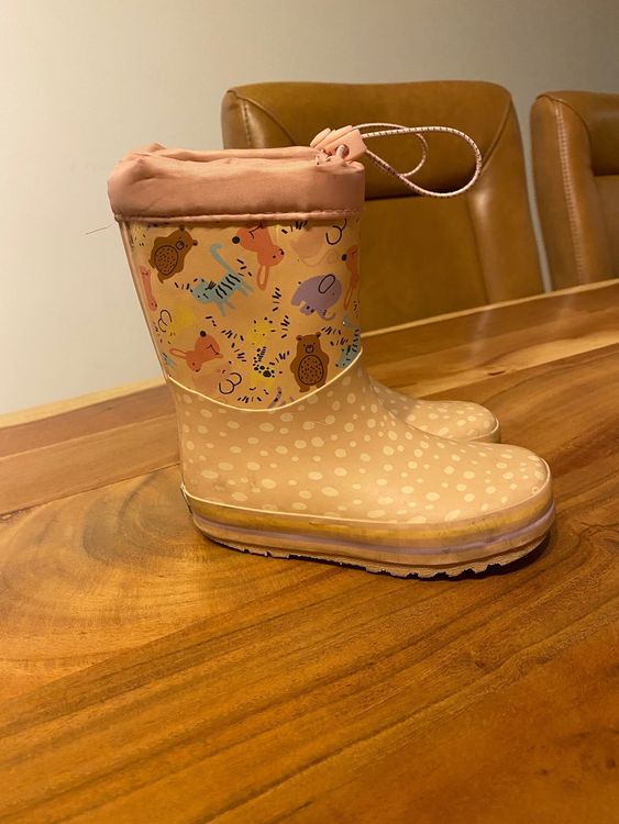 ENEN Gummistiefel Kinder Gr. 26-32 - Wasserdichte Regenschuhe Für Outdoor