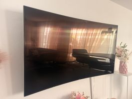 Fernseher Samsung TV schwarz