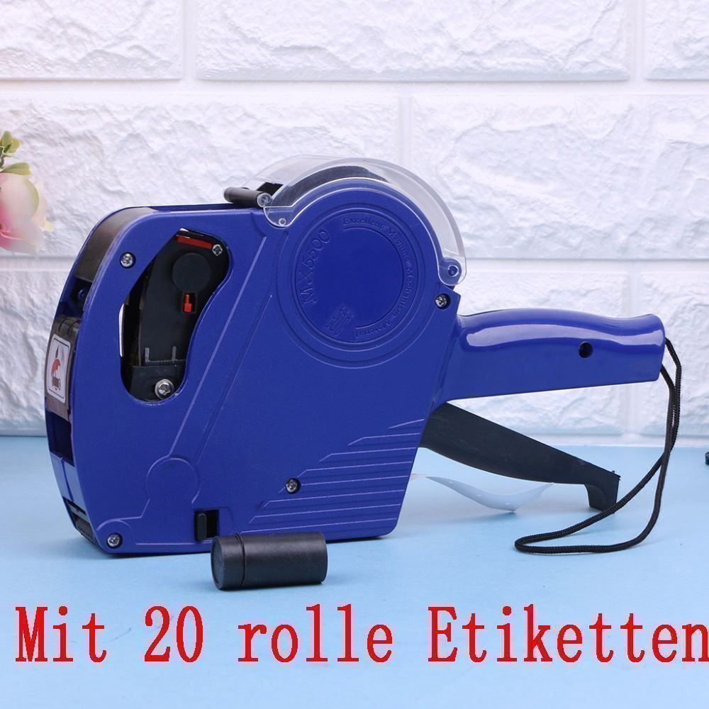 Tutte le macchine: Preisauszeichner Set +20 Rolle Etiketten – Nuovo (secondo la descrizione) da Thun venduto da Top32 5