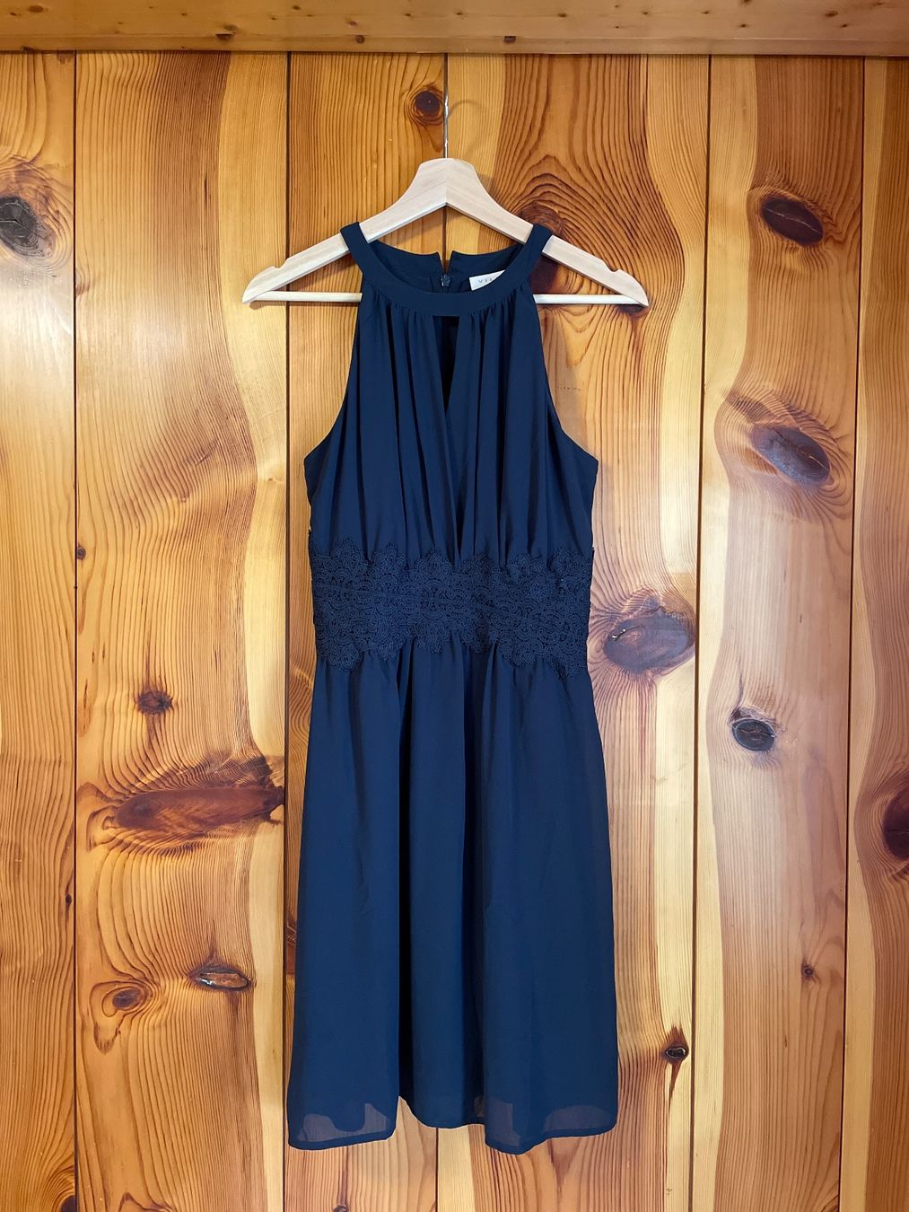Vila Vestiti: Blaues Cocktailkleid, Grösse 36 – Usato da Sisikon venduto da mel_y8kl