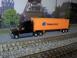 N: Sattelschlepper beladen schwarz