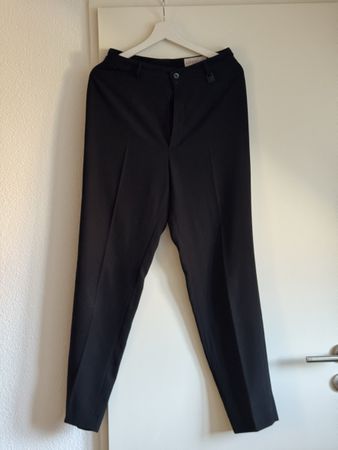 Black Aninoto Trousers, Size 44 IT