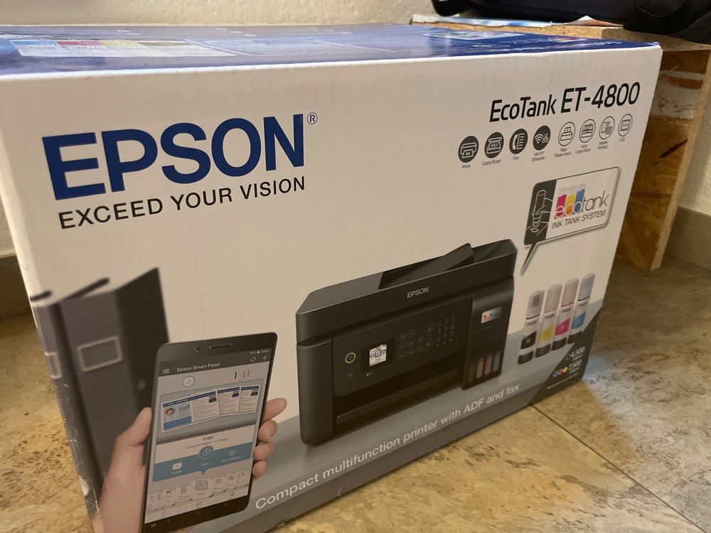 Epson Drucker EcoTank ET 4800 | Kaufen auf Ricardo